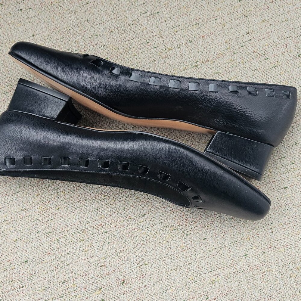 Jensen's Classic Women Shoes Black Leather Upper Pump Shoes Size 7 - Picture 8 of 13